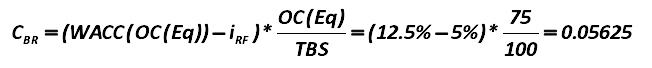 Now,  let's  get  together  with  you,  dear  reader,  calculate  the  value  of  the  indicator-rate of business risk:  [Alexander Shemetev]