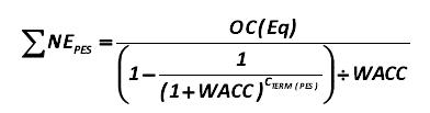 You should also calculate the (?NE) amount under the pessimistic scenario,  which would be calculated by the formula developed by Alexander Shemetev:  [Alexander Shemetev]