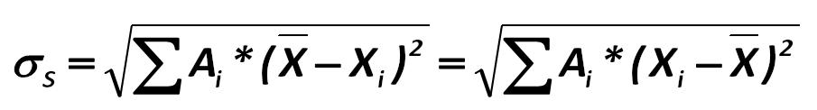 However, if you want to estimate the  most  probable  value  of  the  deviation  (rather  than  the  total  scale  as  it  is  in  the  calculation of (?)), then use a standard measure of standard deviation (SigmaS): [Saint-Petersburg  State  University of  Economics  and  Finance,  for  example, L.S. Tarasevich, P.I. Grebennikov, A.I. Leussky]