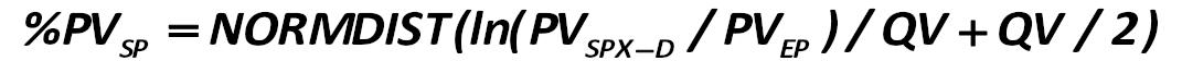 I think all of you have a table editor Excel. In this editor,  1 perform the following operations. To calculate the % PVSP : [Gibson-Stickney-Schroeder-Clark]